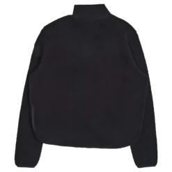 W. Half Zip Pile Black