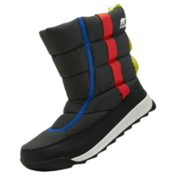 Whitney II Puffy Mid Junior Blue/Grey/Red
