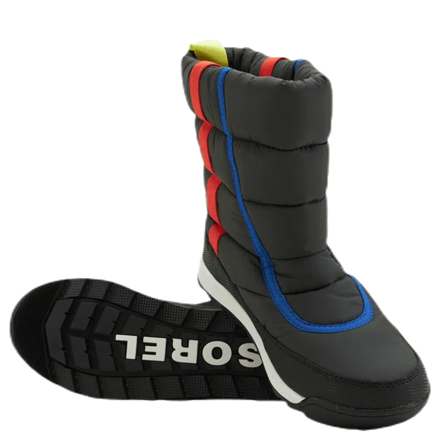 Whitney II Puffy Mid Junior Blue/Grey/Red