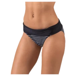 Wild In Stripes Folded Brief White/Black
