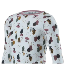 Willit Wool Ls Top White