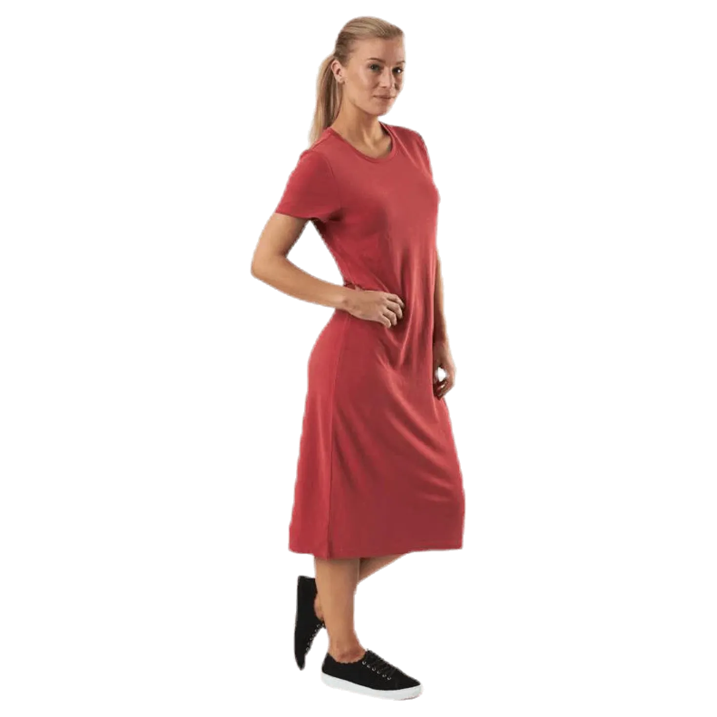Willow Life S/S Dress Red
