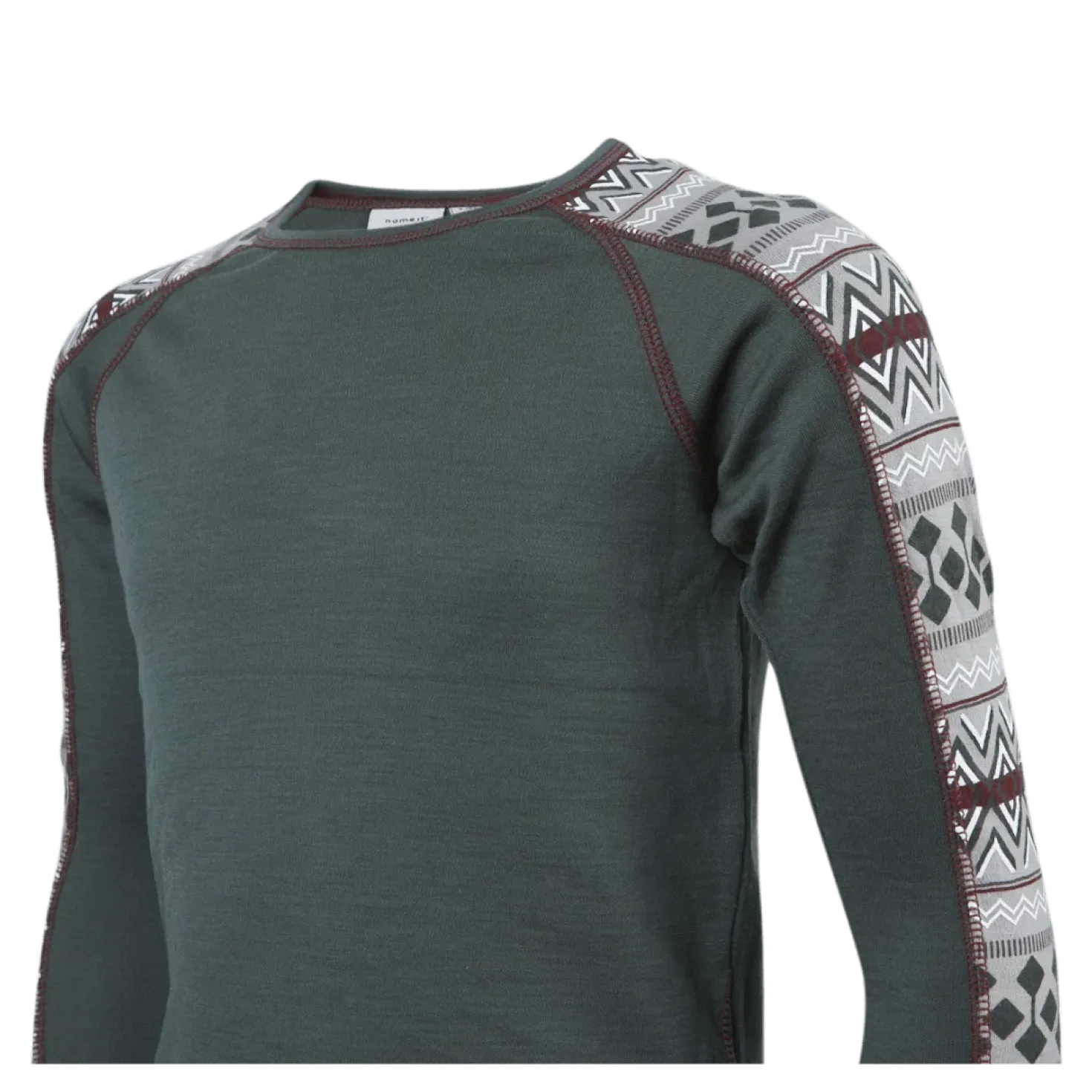 Willto Wool Ls Top Grey