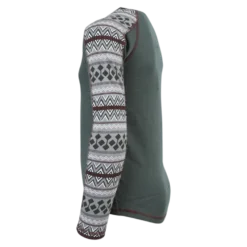 Willto Wool Ls Top Grey