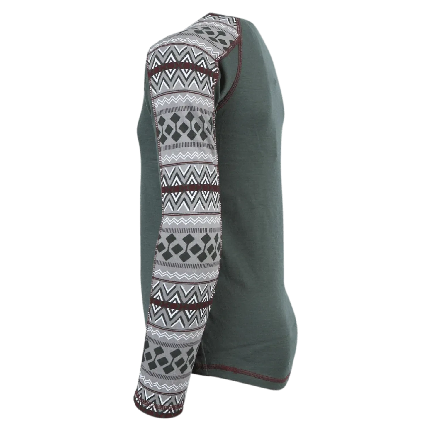 Willto Wool Ls Top Grey