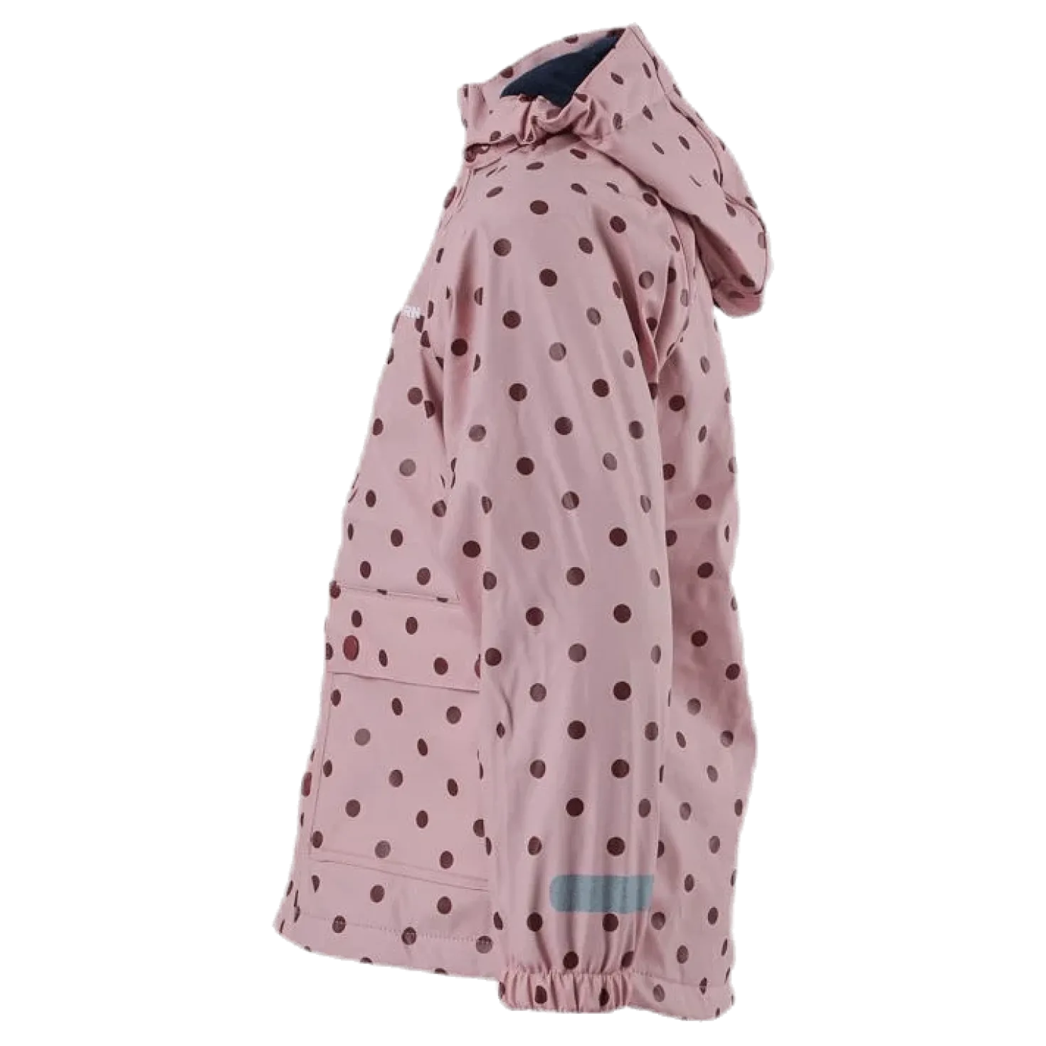 Wings Fleece-Lined Rain Jacket Pink