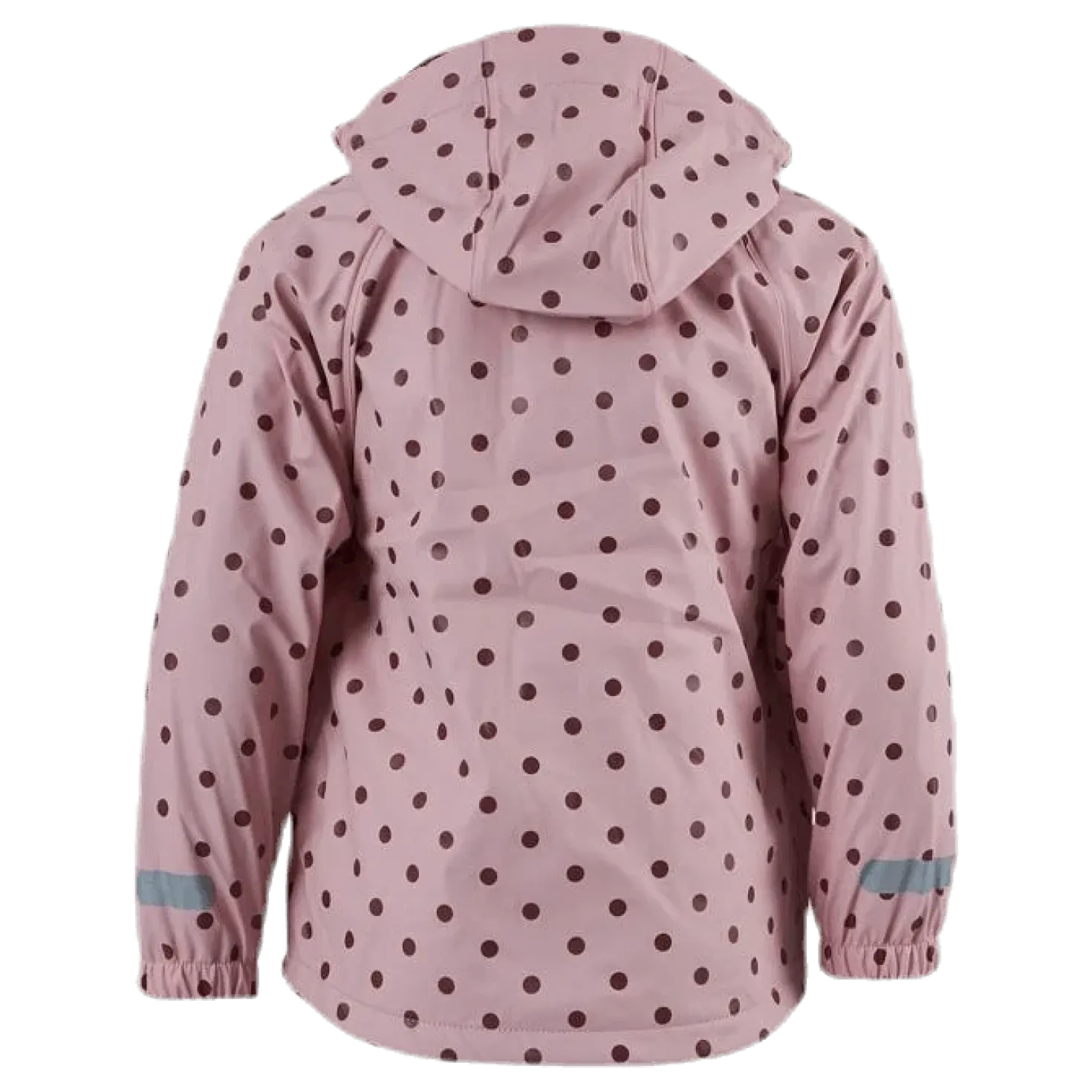 Wings Fleece-Lined Rain Jacket Pink
