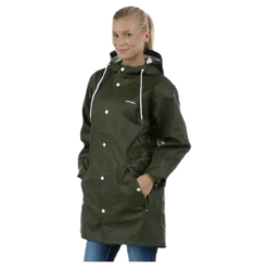 Wings Rain Jacket Green