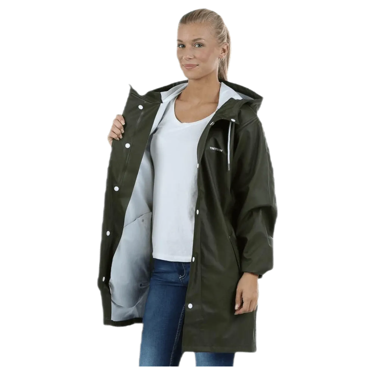 Wings Rain Jacket Green