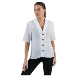 Winner Button Shirt White