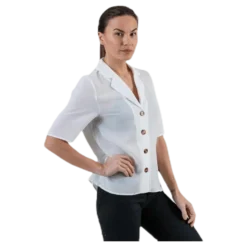 Winner Button Shirt White