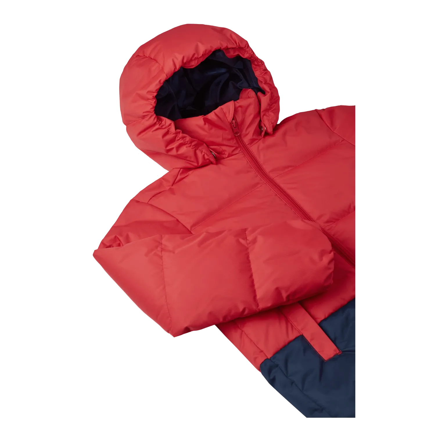 Winter jacket Teisko Tomato red
