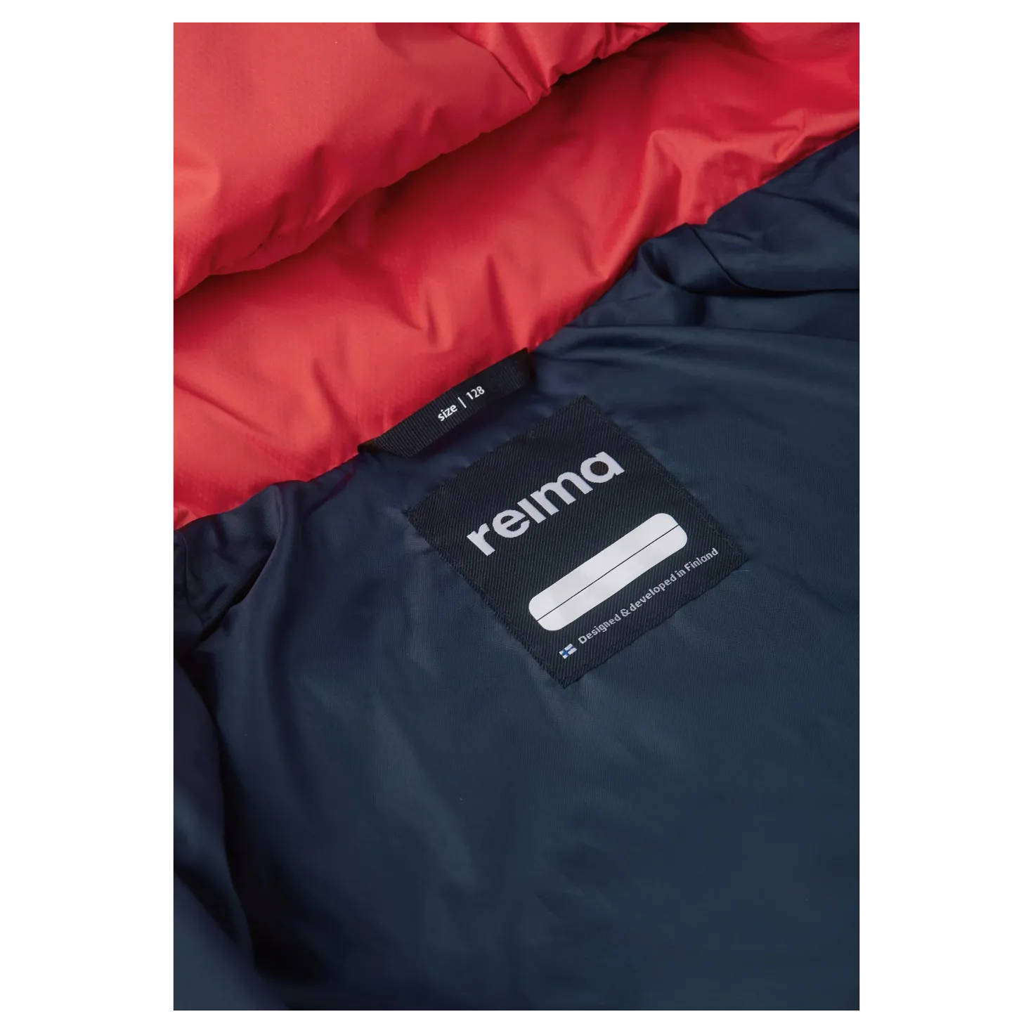 Winter jacket Teisko Tomato red