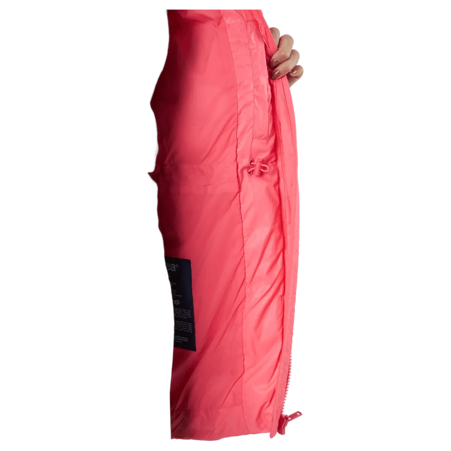 W. Mid Length Shiny Jacket Happy Pink