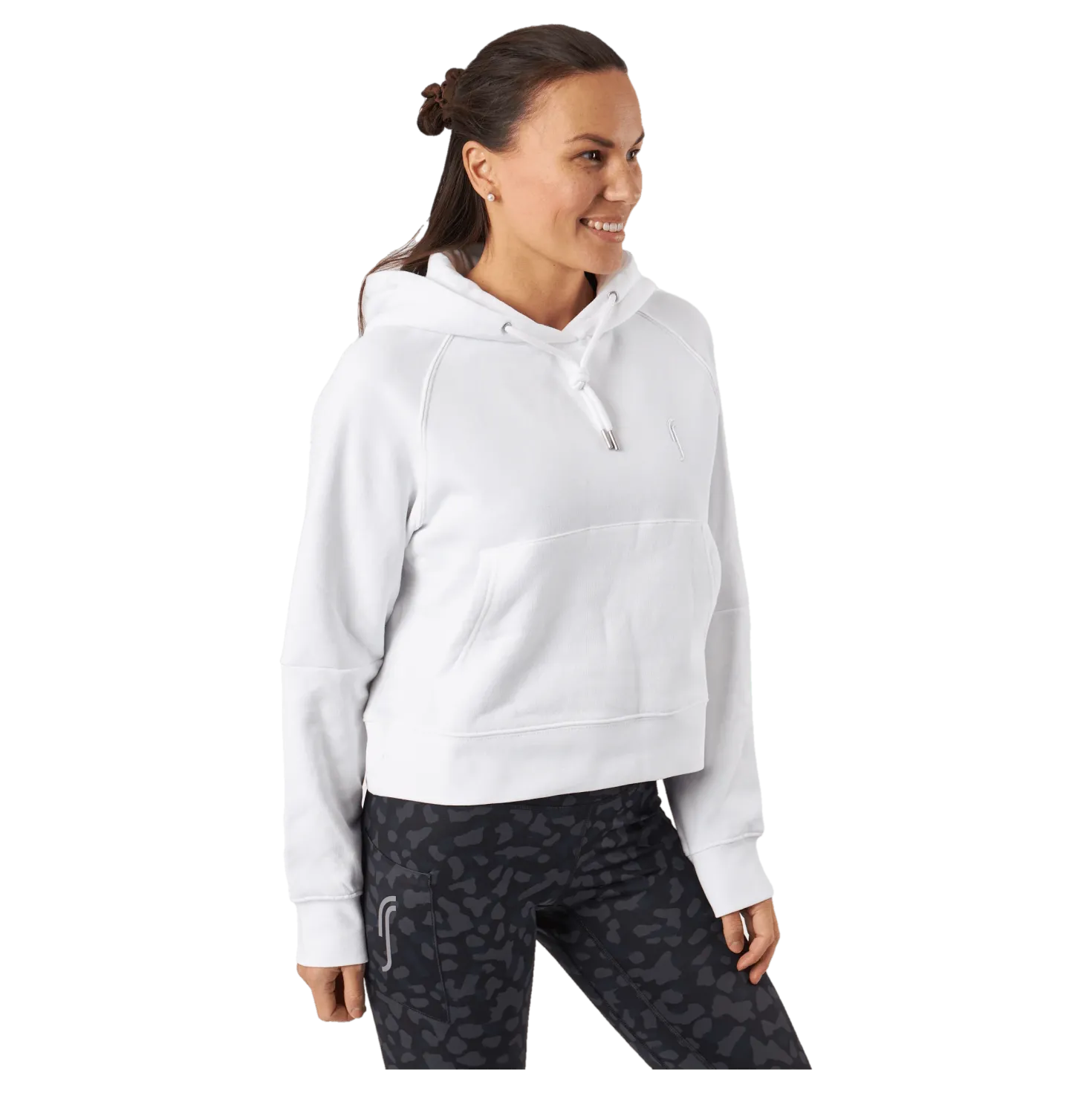 Women Paris Hoodie White
