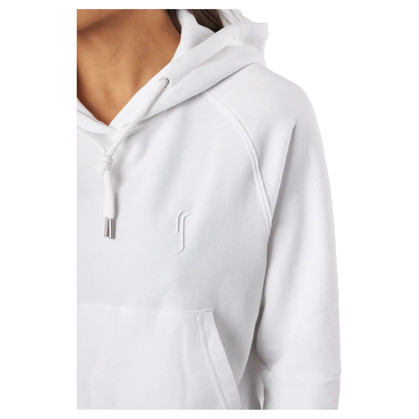 Women Paris Hoodie White