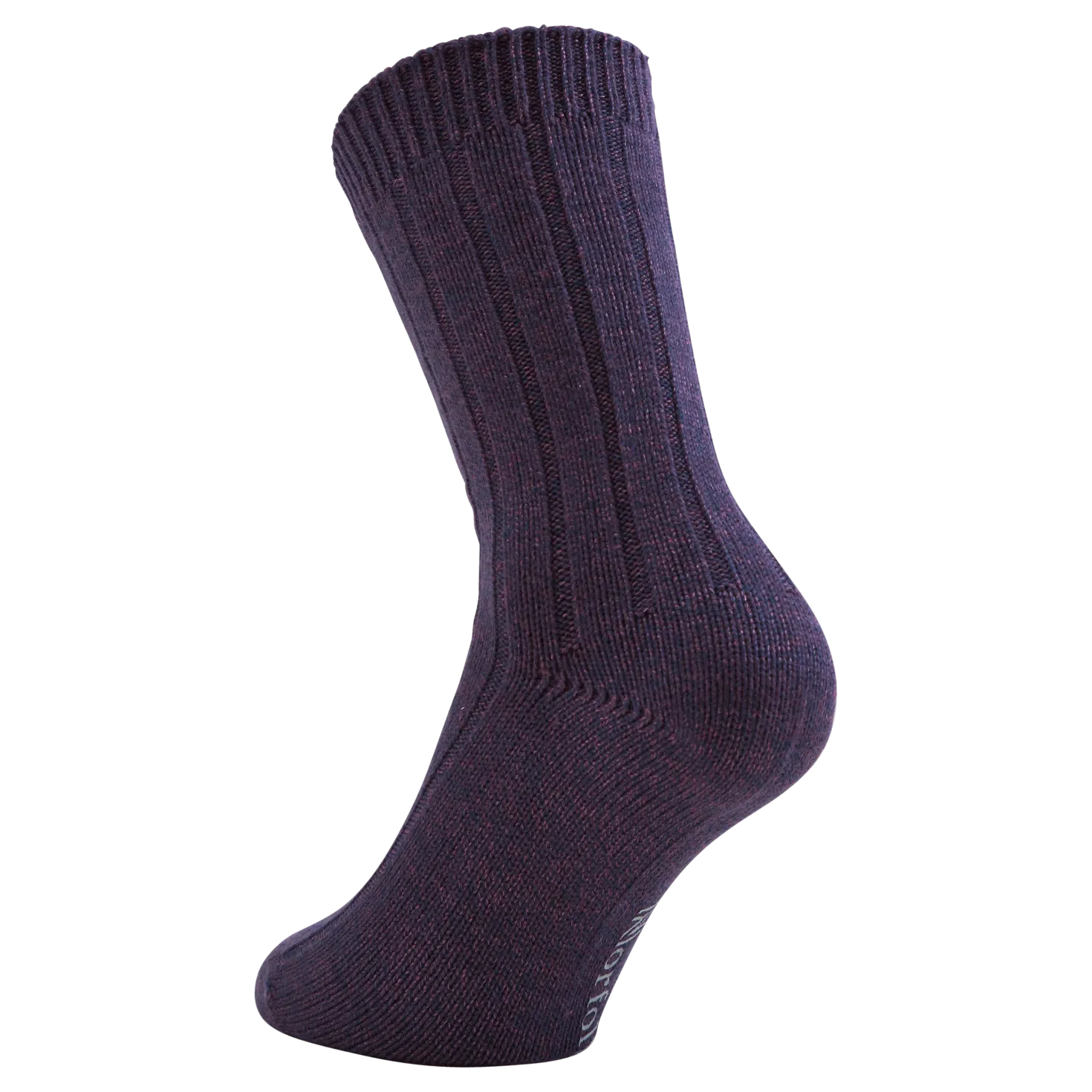 Womens Bamboo Blended Walking Socks - Suzy Purple