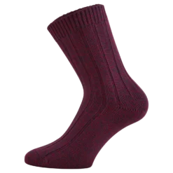 Womens Bamboo Blended Walking Socks - Suzy Red