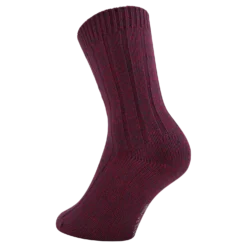 Womens Bamboo Blended Walking Socks - Suzy Red