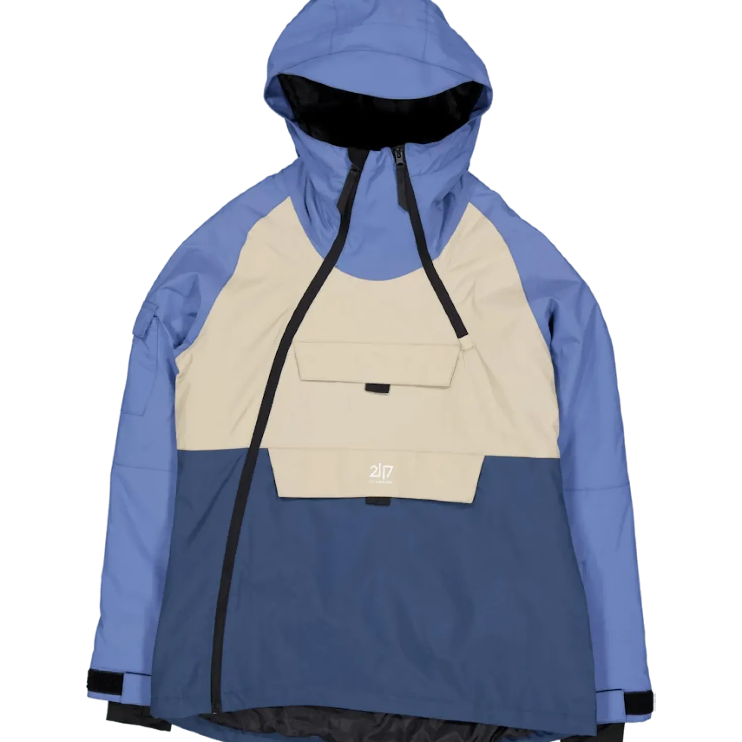 Women’S Light Padded Ski Jacket Nelkerim Dusty Blue