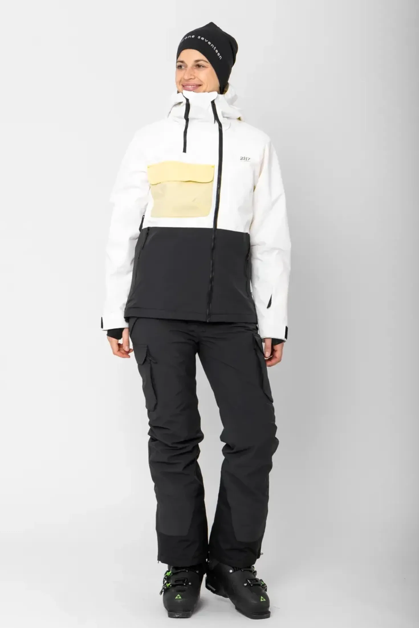 Women’S Light Padded Ski Pant Krasse Black