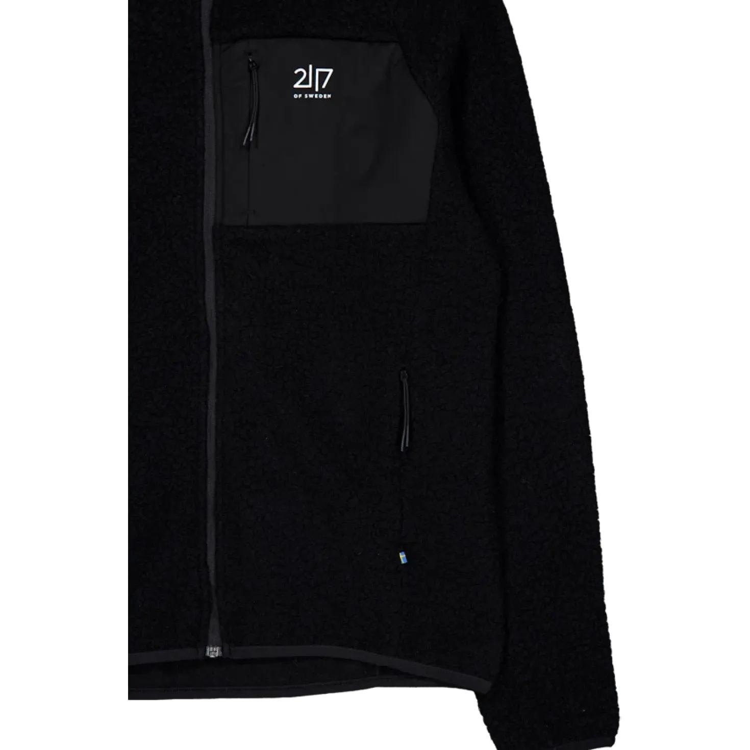 Women’S Wool Pile Hoodie Skord Black