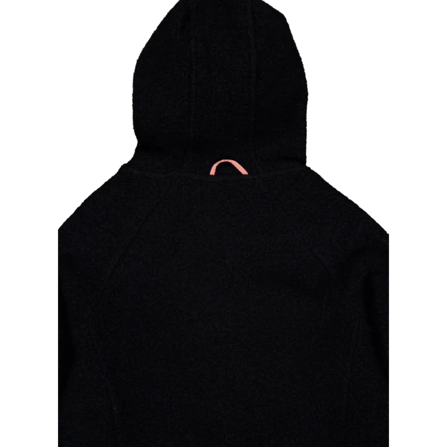 Women’S Wool Pile Hoodie Skord Black