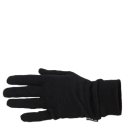 Wool Glove Liner Black