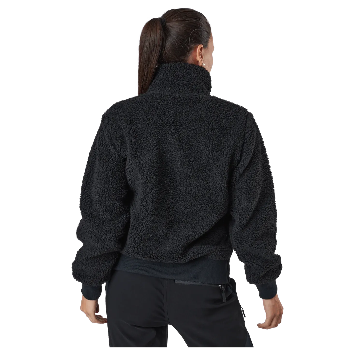 W Original Pile Zip Black