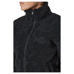 W Original Pile Zip Black
