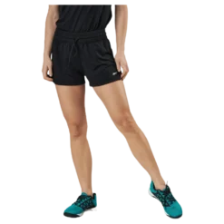 Wor Knit Poly Short Black