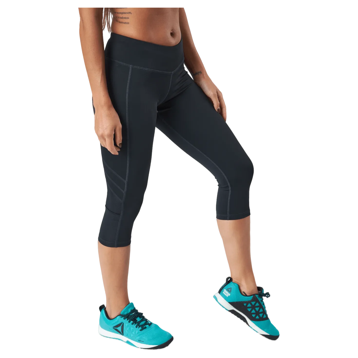 Wor Mesh Capri Nghblk