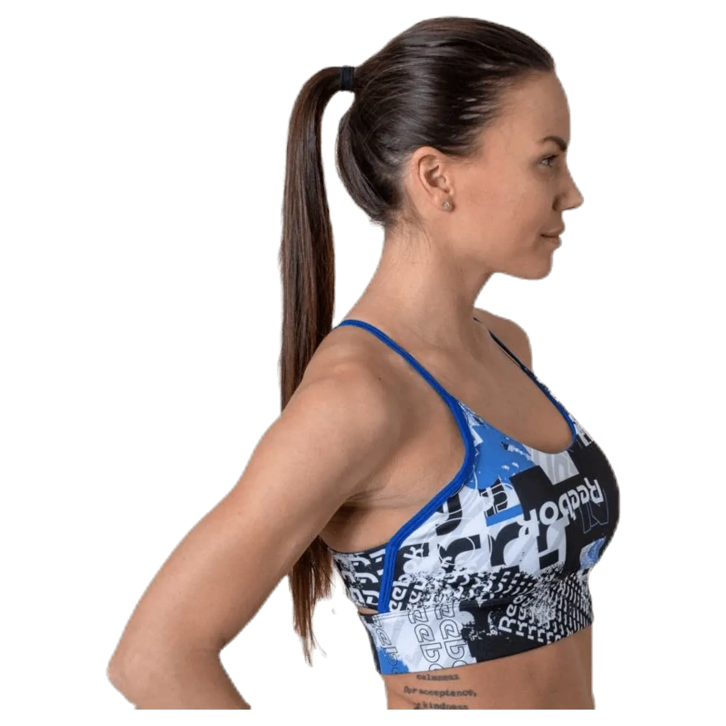Wor Myt Aop Bra Blue/Black