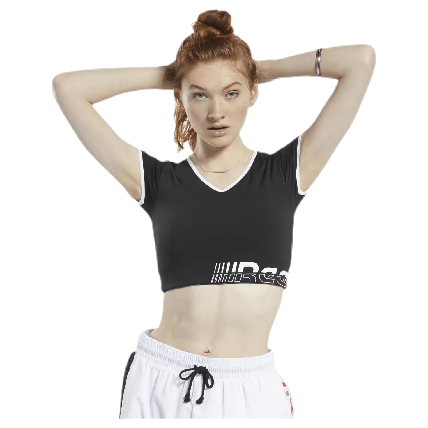 Wor Myt Bralette Tee Black