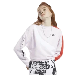 Wor Myt Colorblocked Crew White