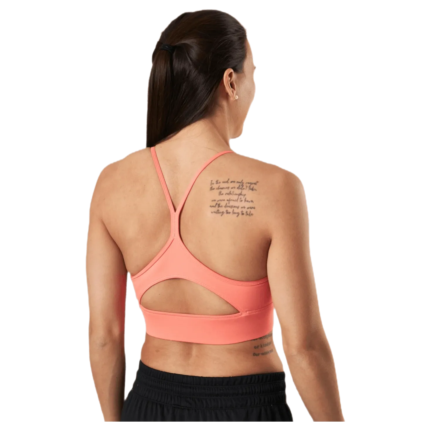 Wor Tri Back Bra- Pad Pink