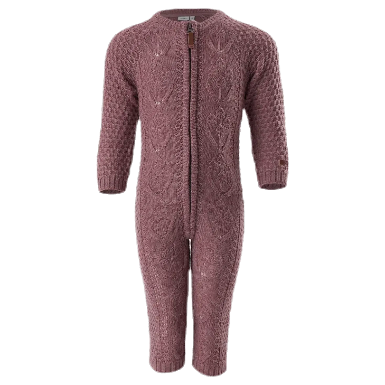 Wrilla Wool Ls Knit Suit Red