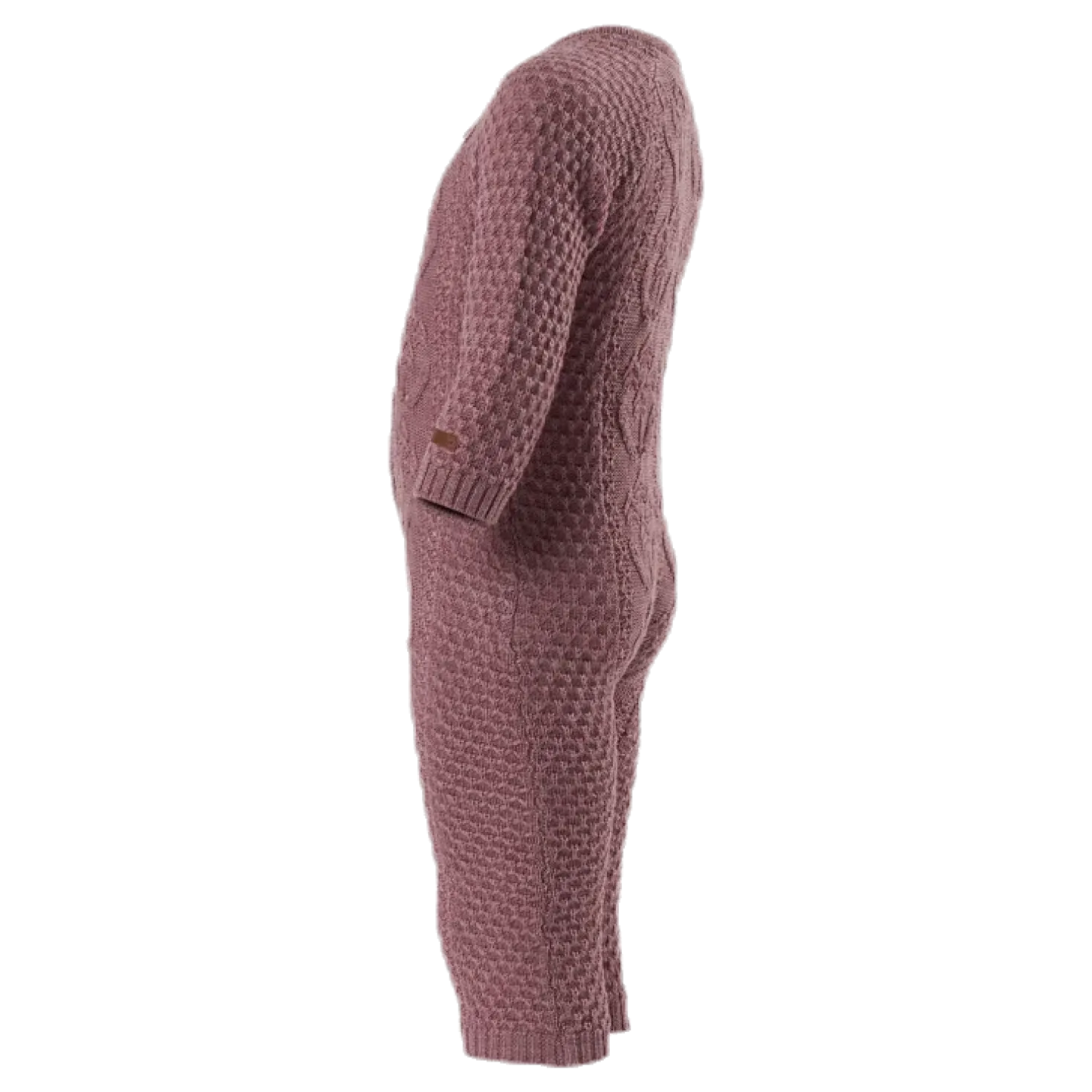 Wrilla Wool Ls Knit Suit Red