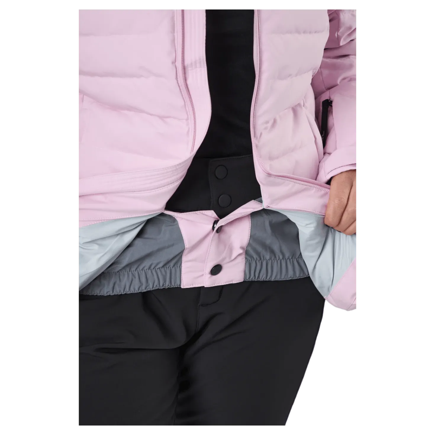 W Thermic Ski Down Jacket Pink Lavender