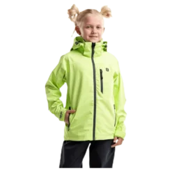 Wyatt Junior Waterproof Shell Green