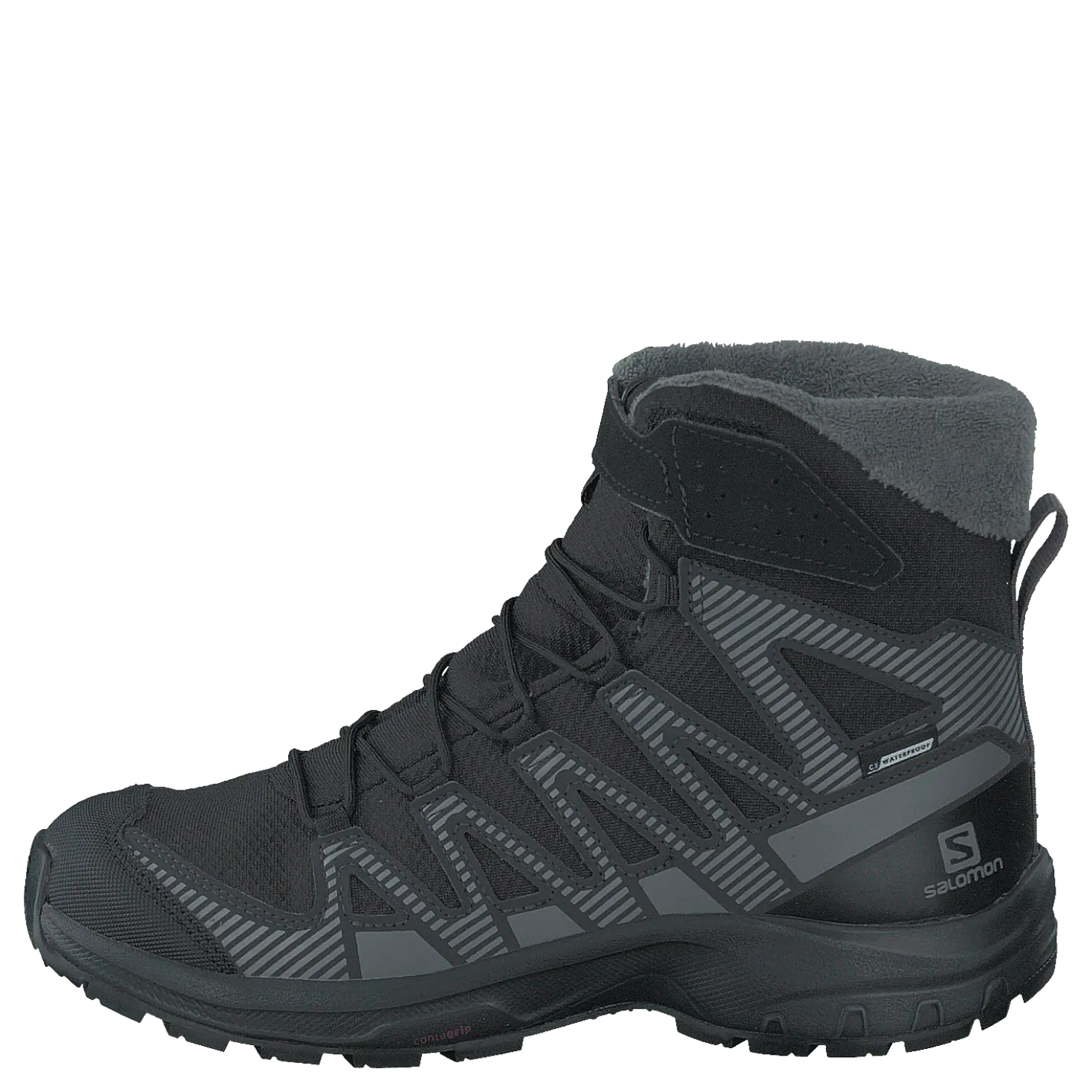 Xa Pro V8 Winter Cswp J Black/phantom/quiet Shade