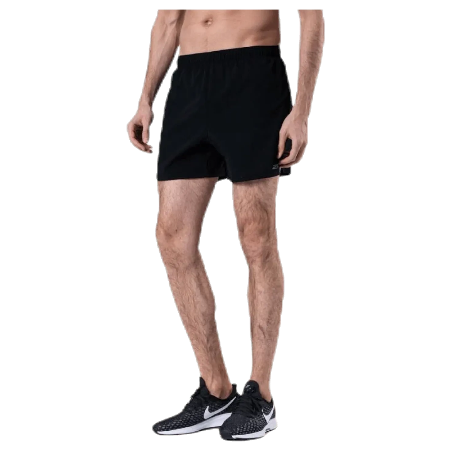 XVENT 5" Short (w brief) Black/Silver