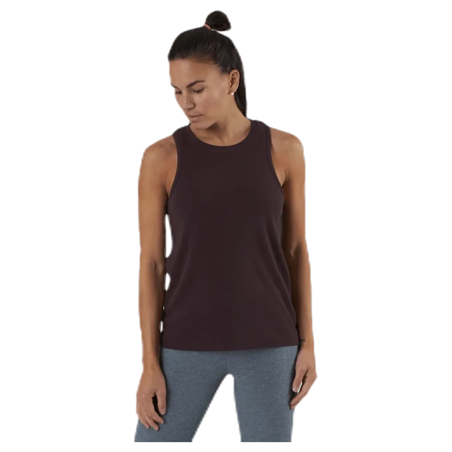 Yama Rib Tank Purple