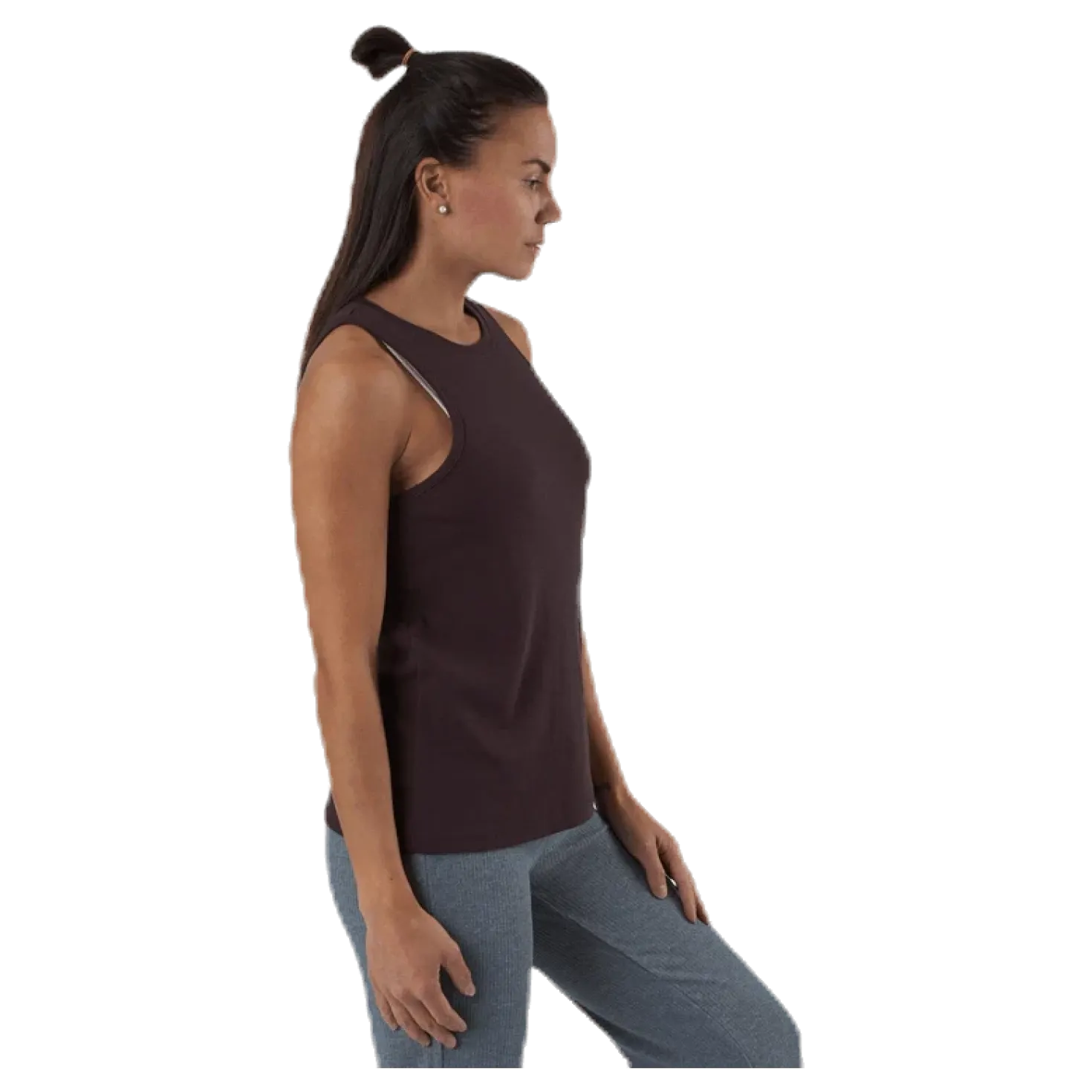 Yama Rib Tank Purple