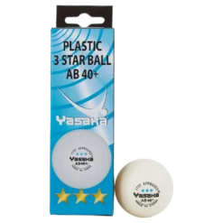 Yasaka Xxx Ab 40+ 3-pack White