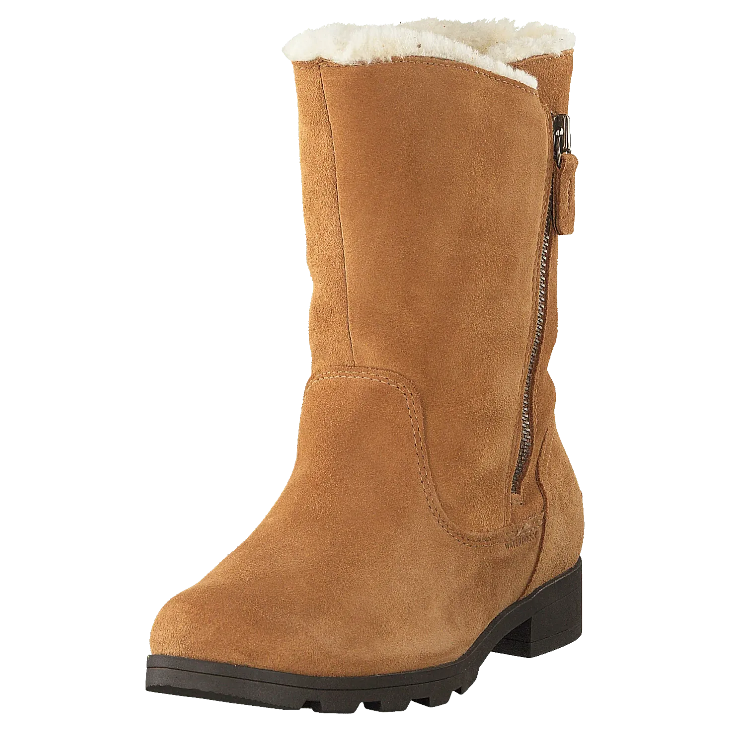 Youth Emelie Foldover Camel Brown, Natural