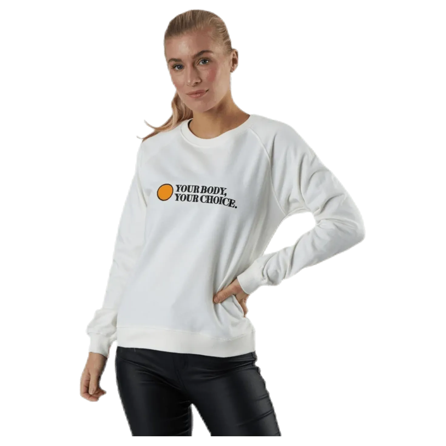 Ystad Raglan Your Body White
