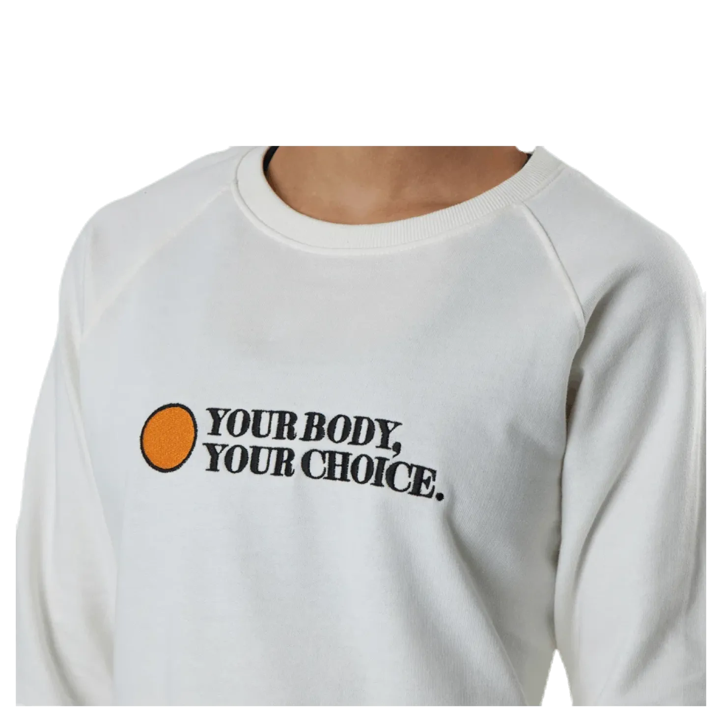 Ystad Raglan Your Body White