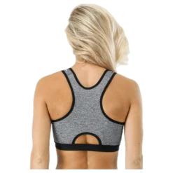 Zip Bra Grey