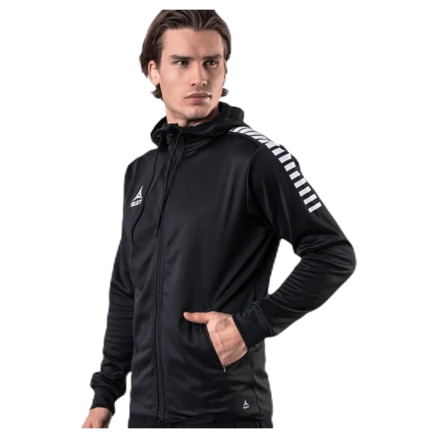 Zip Hoodie Monaco Black